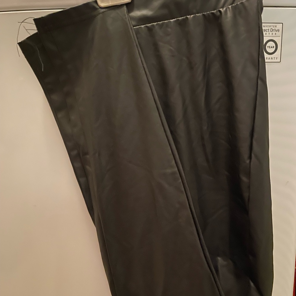 Primark Faux leather leggings pants medium repurpose costume NWOT
